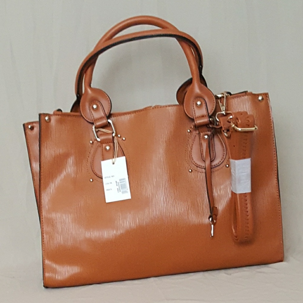 Camel Colored tote bag